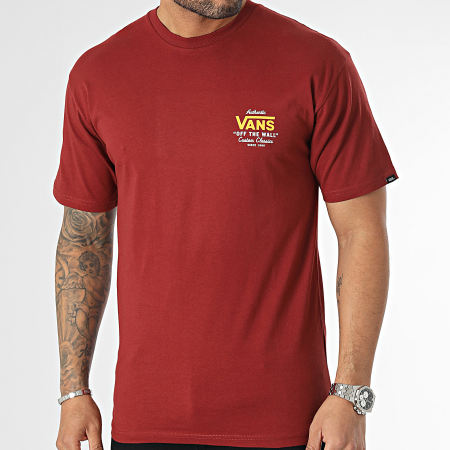 Vans - Holder Classic Camiseta A3HZF Burdeos