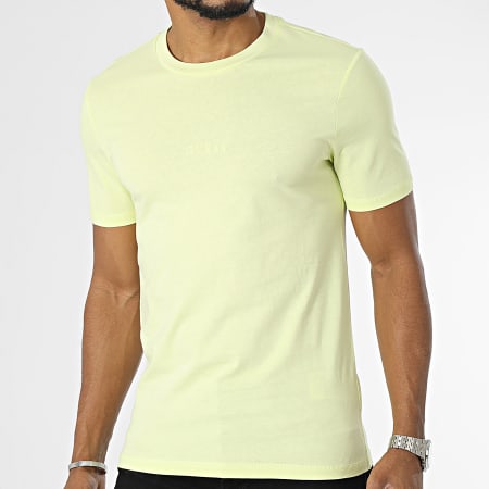 Guess - Camiseta M2YI36-I3Z11 Amarillo claro