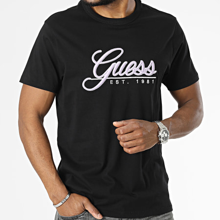 Guess - Camiseta M3GI25-K8FQ4 Negra