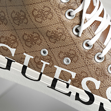Guess - Baskets FM6NWMELL12 Beige Brown
