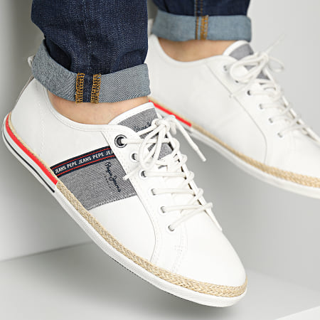 Pepe Jeans - Sneakers Maoui Tape PMS30917 Bianco