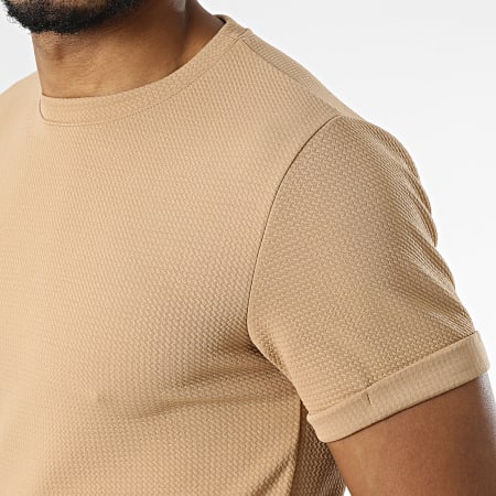 Uniplay - Tee Shirt Oversize Beige Foncé