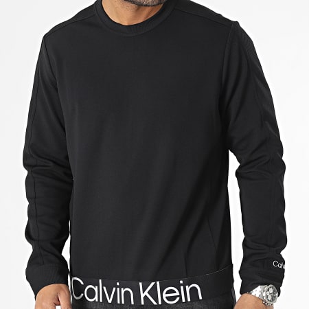 Calvin Klein - Felpa girocollo GMS3W300 Nero