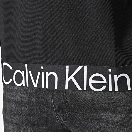 Calvin Klein - Sudadera de cuello redondo GMS3W300 Negro