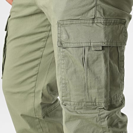 Solid - Pantalones Cargo 21106538 Verde