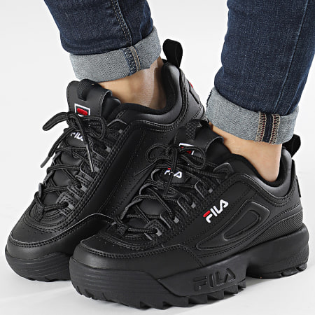 Fila - Disruptor Sneakers Basse Donna 1010302 Nero Nero
