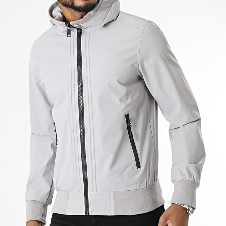 Frilivin - Grijze Hooded Zip Jacket