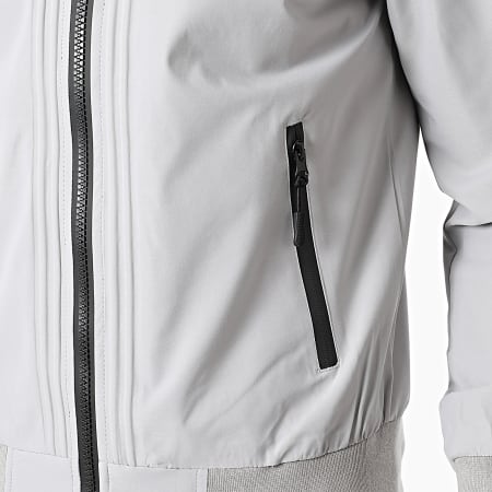 Frilivin - Grijze Hooded Zip Jacket