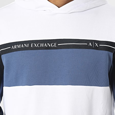 Armani Exchange - Sweat Capuche 3RZMFB-ZJDEZ Blanc