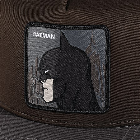 Capslab - Batman Cappello Trucker Marrone Nero