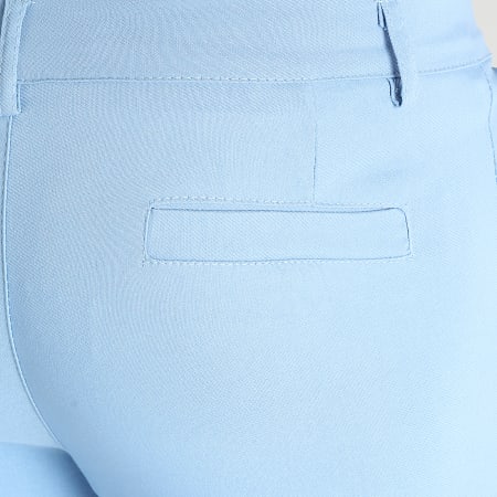 Frilivin - Lot De 2 Pantalons Chino Noir Bleu Ciel