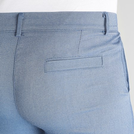 Frilivin - Lot De 2 Pantalons Chino Gris Anthracite Bleu Denim