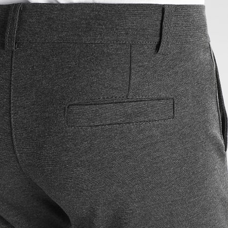 LBO - Set di 2 pantaloni chino 1070521 grigio antracite bianco
