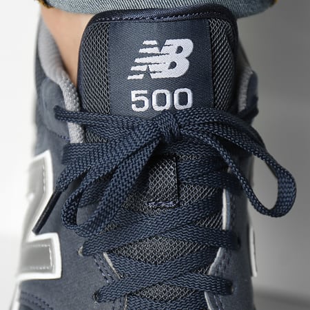 New Balance - Zapatillas Lifestyle 500 GM500NAY Navy Silver