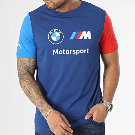 Puma - Camiseta BMW Motorsport Essential 538148 Azul Real - Ryses