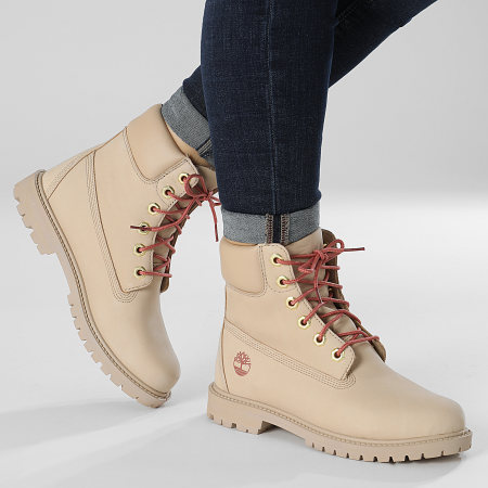 Timberland - Boots Femme Timberland 6 Inch Heritage A5URD Cloud Nubuck