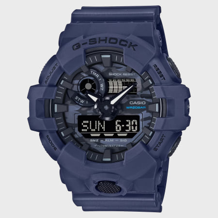 Casio - Montre G-Shock GA-700CA-2AER Bleu Marine