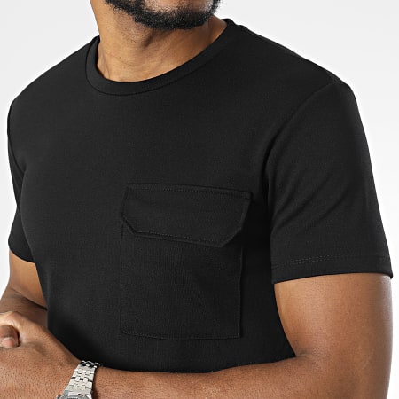 Frilivin - Tee Shirt Poche Noir