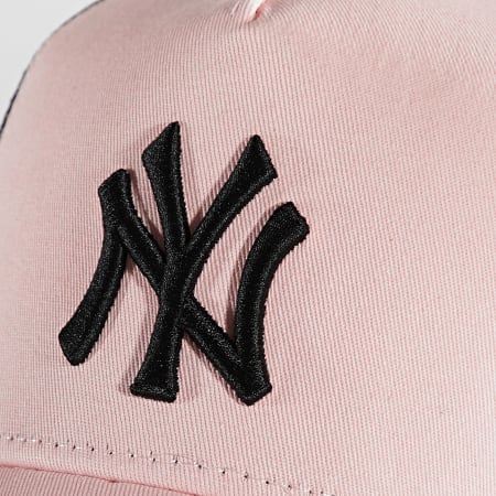 New Era - Cappello Trucker in cotone New York Yankees Rosa Nero
