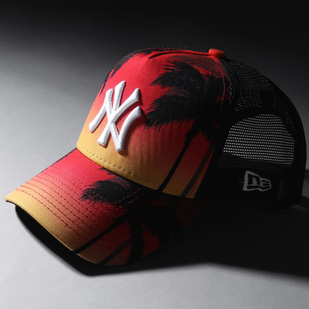 New Era - New York Yankees Summer Trucker Cap Sunset Red