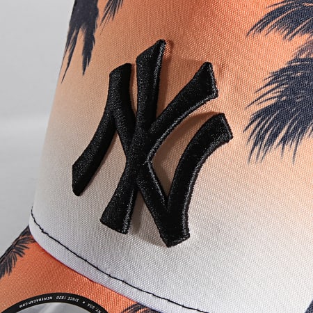 New Era - New York Yankees Summer Trucker Cap Orange Sunset