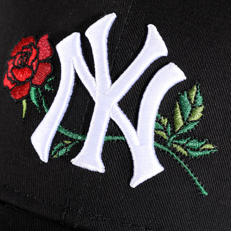 New Era - Casquette 9Forty MLB Rose New York Yankees Noir