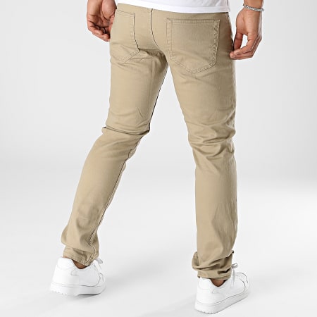 Only And Sons - Jean Slim Loom Life Beige Foncé