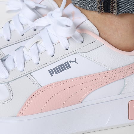 Puma - Carina Street Sneakers da donna 389390 Bianco Rose Dust Feather Grigio