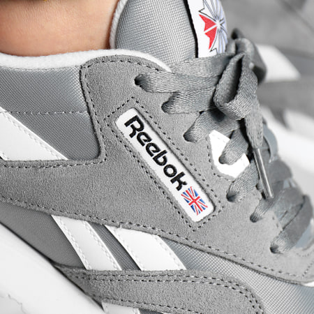 Reebok - Classic Leather Nylon GY7233 Pure Grey 5 Footwear White Sneakers