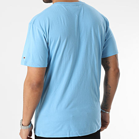 Tommy Jeans - Camiseta Classic Graphic Signature 6236 Azul claro