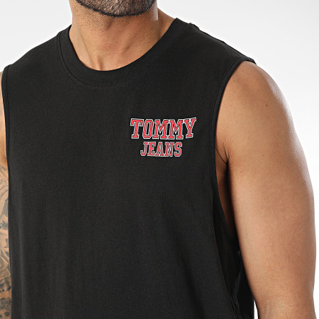 Tommy Jeans - Camiseta Relaxed TJ Zapatillasball 6307 Negra