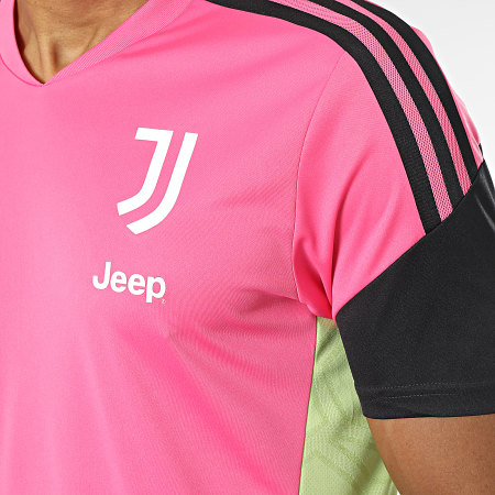 Adidas Sportswear - Maillot De Foot A Bandes Juventus HS7551 Rose