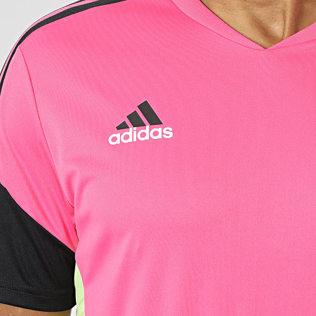 Adidas Performance - Camiseta de fútbol a rayas de la Juventus HS7551 Rosa
