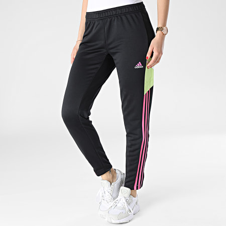 Adidas Sportswear - Pantalon Jogging Femme A Bandes Juventus HS7559 Noir