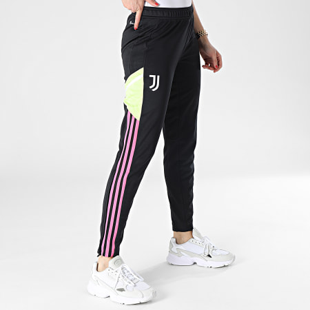 Adidas Sportswear - Pantaloni da jogging a fascia Juventus Donna HS7559 Nero
