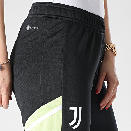 Adidas Performance - Juventus Pantalón de chándal con banda para mujer HS7559 Negro