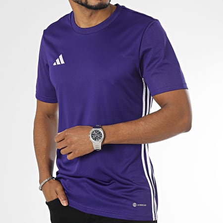 Adidas Performance - Camiseta de rayas IB4926 Morado