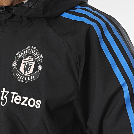 Adidas Sportswear - MUFC HT4288 Giacca con zip e cappuccio nero