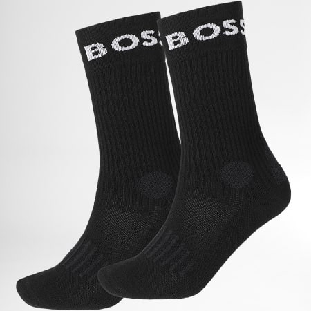 BOSS - Lote de 2 pares de calcetines 50469747 Negro