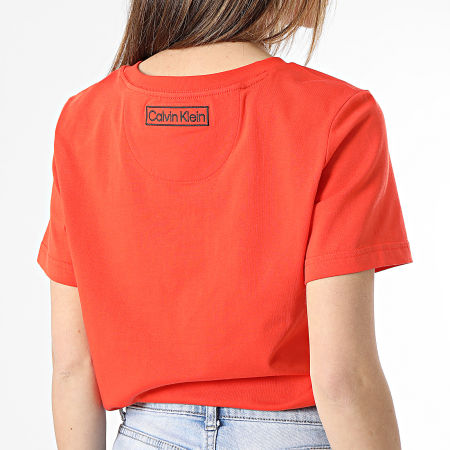Calvin Klein - Tee Shirt Femme QS6798E Orange