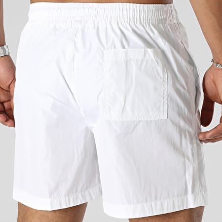 Calvin Klein - Short De Bain Medium Drawstring 0819 Blanc