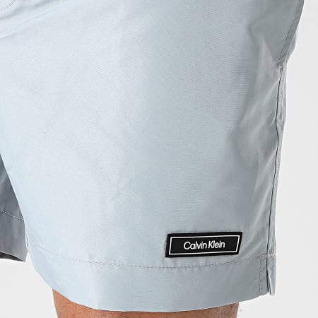 Calvin Klein - Pantaloncini da bagno medi doppi 0815 Grigio