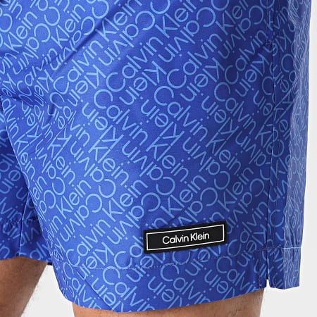 Calvin Klein - Shorts de baño Medium Drawstring 0813 Royal Blue