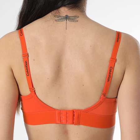 Calvin Klein - Sujetador de mujer QF6770E Naranja