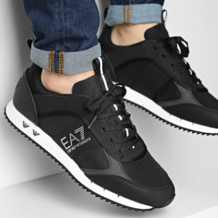 EA7 Emporio Armani - Sneakers X8X027-XK219 Nero Argento Bianco