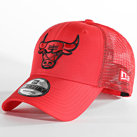 New Era - Cappello Trucker 9Forty Home Field Chicago Bulls Rosso