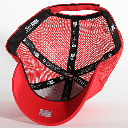 New Era - Casquette Trucker 9Forty Home Field Chicago Bulls Rouge