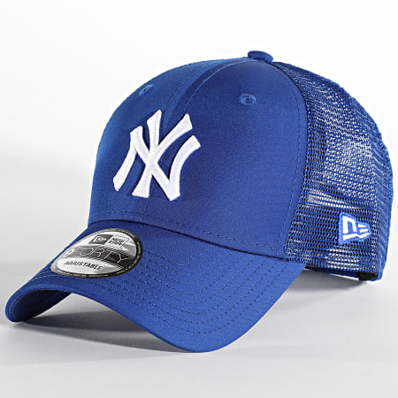 New Era - Cappello trucker 9Forty Home Field New York Yankees blu reale