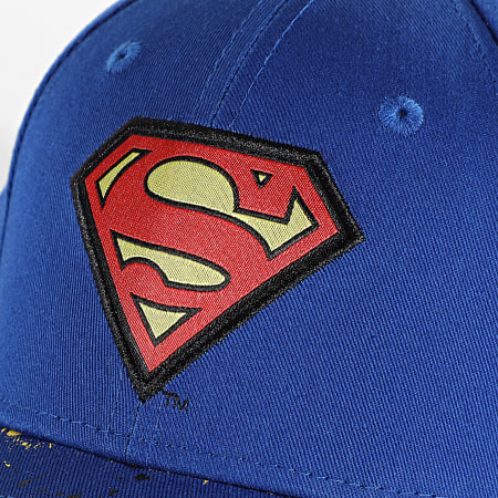 New Era - Berretto per bambini 9Forty DC Paint Splatter Superman Blu Reale