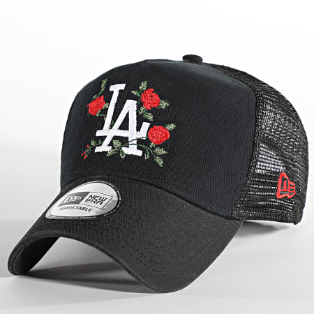 New Era - Los Angeles Dodgers Cappello a fiori Trucker Nero